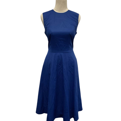 Hobbs Womens Size 10 Sleeveless Dress Blue 