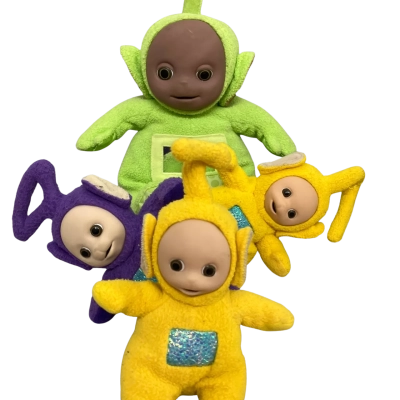 Vintage and 1996-1998 Teletubbies x4