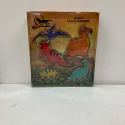 Soffritto Dinosaur Set Of 5 Cookie Cutters NEW