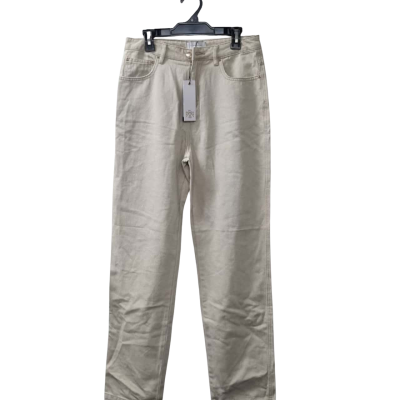 All Things Golden Women's Size M High-Waisted Jeans in Stone