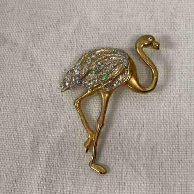  Flamingo Brooch 