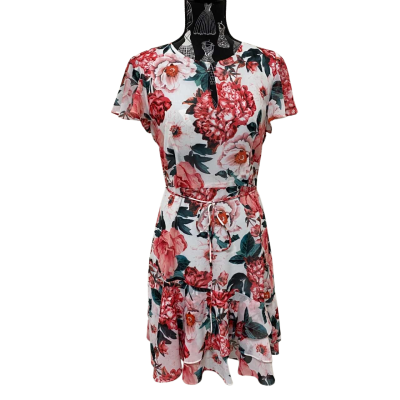 Portmans Womens  Size 8 Cocktail Dress Floral / Pink  BNWT