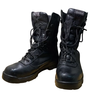 Bates mens tactical military leather shoes size 7.5/8