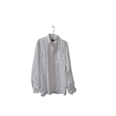Eton Men's Size M Long Sleeve Shirt in White 