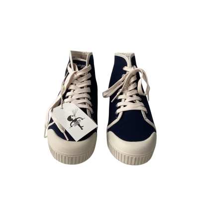 NEW Spring Court Unisex  Size 46 Navy Blue High top trainers