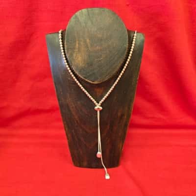 Adorne Womens Silver Plated Necklace Was $89.99