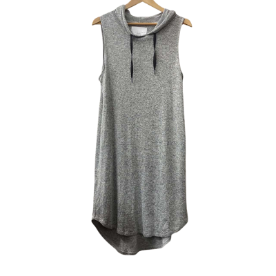 Decjuba Womens  Size M Hooded  Sleeveless Casual Dress Grey 