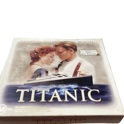 Titanic VHS With Collectables