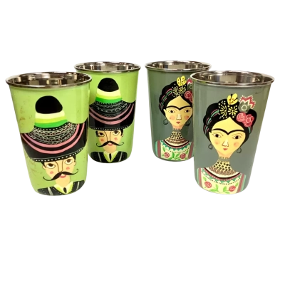 Hand Painted Stainless Steel Tumblers