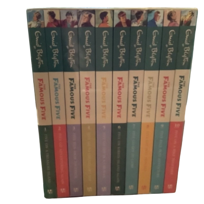 Enid Blyton.  The Famous Five, Classic Collection, Books,  1-10
