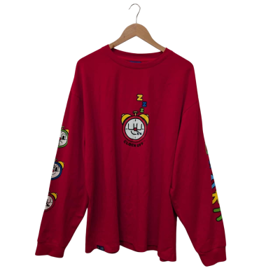 Play Cool Men Red Long Sleeve Top