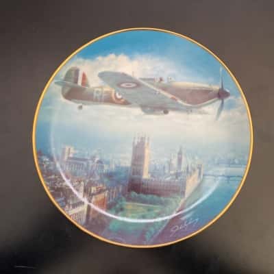 WW2 Spitfire Franklin Mint Plate