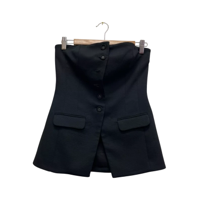 Kookai Womens Black Tube Top Size S/M
