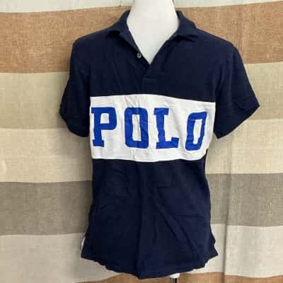 Polo Ralph Lauren Mens  Size S Polo Shirt Blue / White 