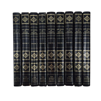 The Works of William Shakespeare Volumes 1-9