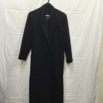 Fletcher Jones Mens Size S Winter Coat Black  
