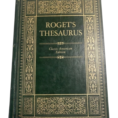 Vintage Roget’s Thesaurus Classic American Edition