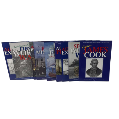 10x Australian firsts books 