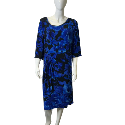 BNWT Liz Jordan LUXE  Size 18 Gather waist dress 