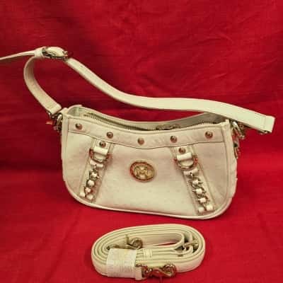  Womens Off White Metro City Handbag/Crossbody Bag