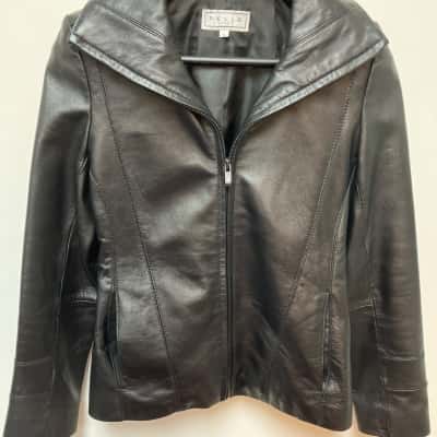 Pellet Studio  Womens  Size S Blazer / Leather Jacket Black  