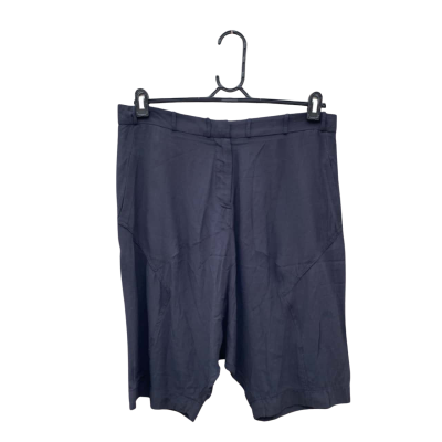 Womens Scanlan Theodore Size 8 Shorts Navy Blue 