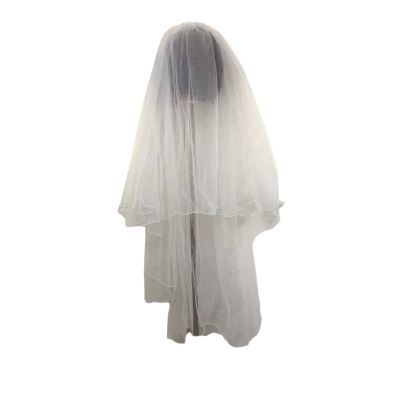  Wedding Veil Two Tier/ Pearl Decorations Womens Other 