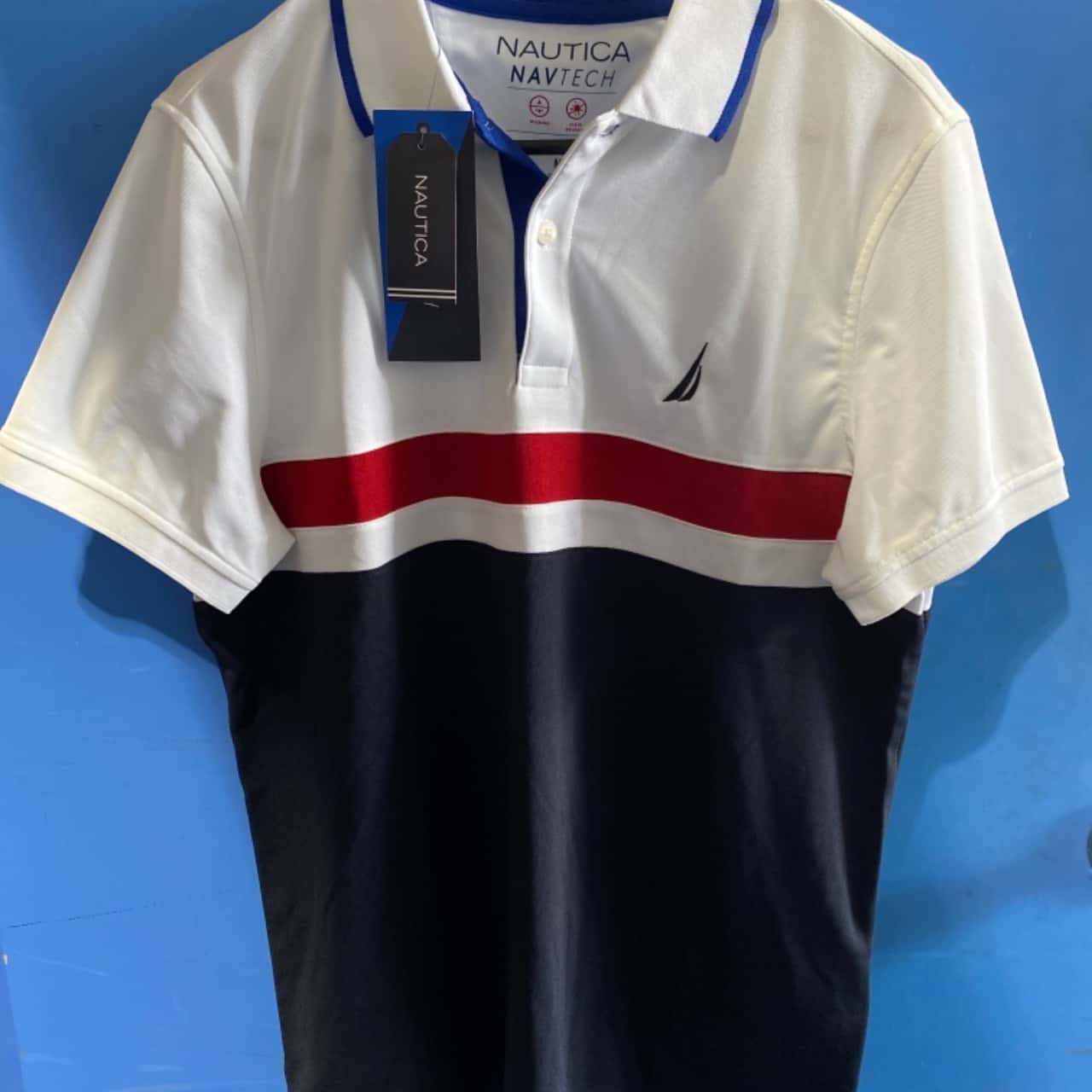 Nautica Open Neck Polo main image 1