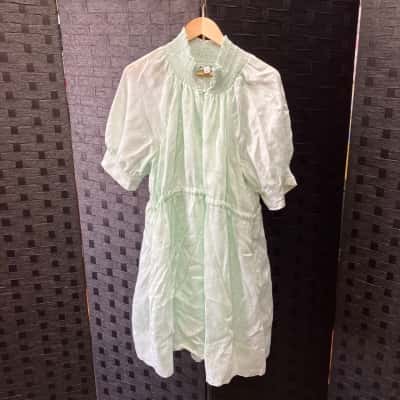 Country Road Womens  Size 12 Short Sleeve Dress  Green 