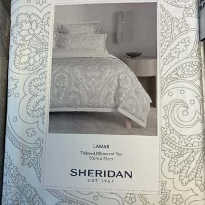 Sheridan pair tailored pillowcases 