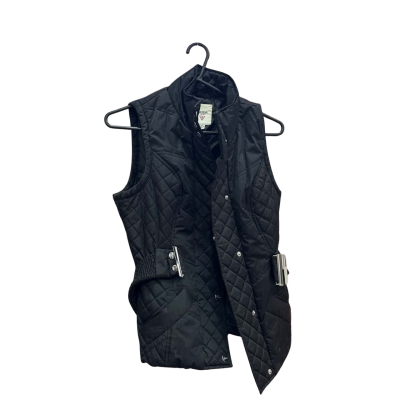 Guess Womens  Size M Black Vest 