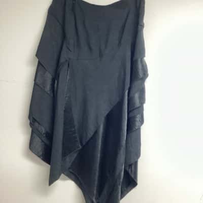  Andrea Moore Black Skirt Size 12