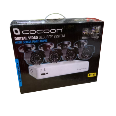 COCOON Digital Video Security System with 500 GB Hard Drive