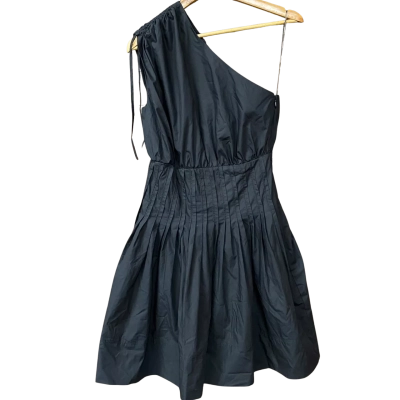 BNWT Country Road Womens Size 8 Black One Shoulder Mini Dress  
