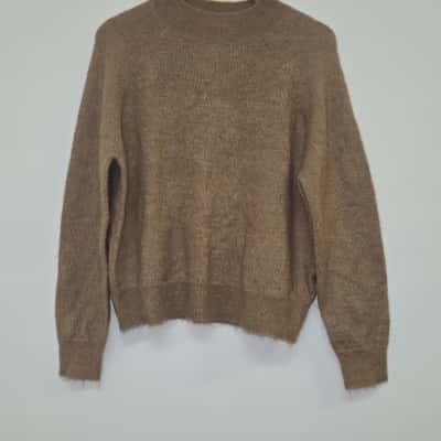 Seed Womens  Size L Jumper Brown / Natural 
