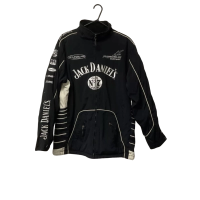  Mens  Size XL Black / White  Biker/racing Jacket