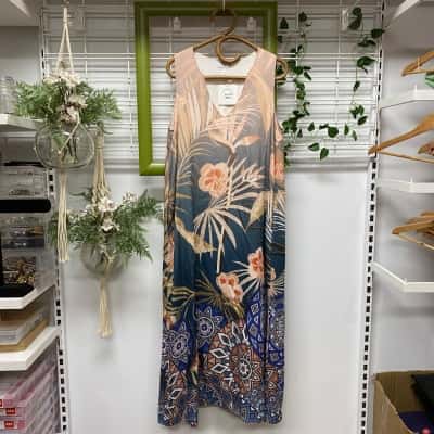 Tutti Bella Brand New with Tags Womens  Size 12 Multicoloured Floral Maxi Dress