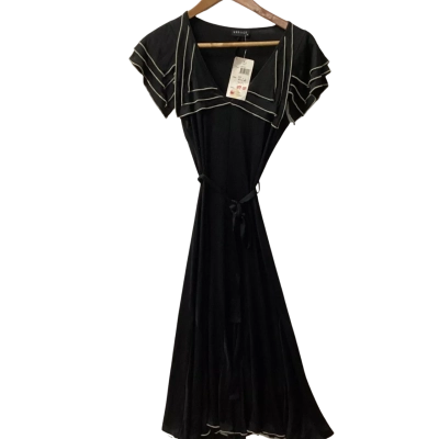 Seduce Womens  Size 8 Casual Dress Black  J
