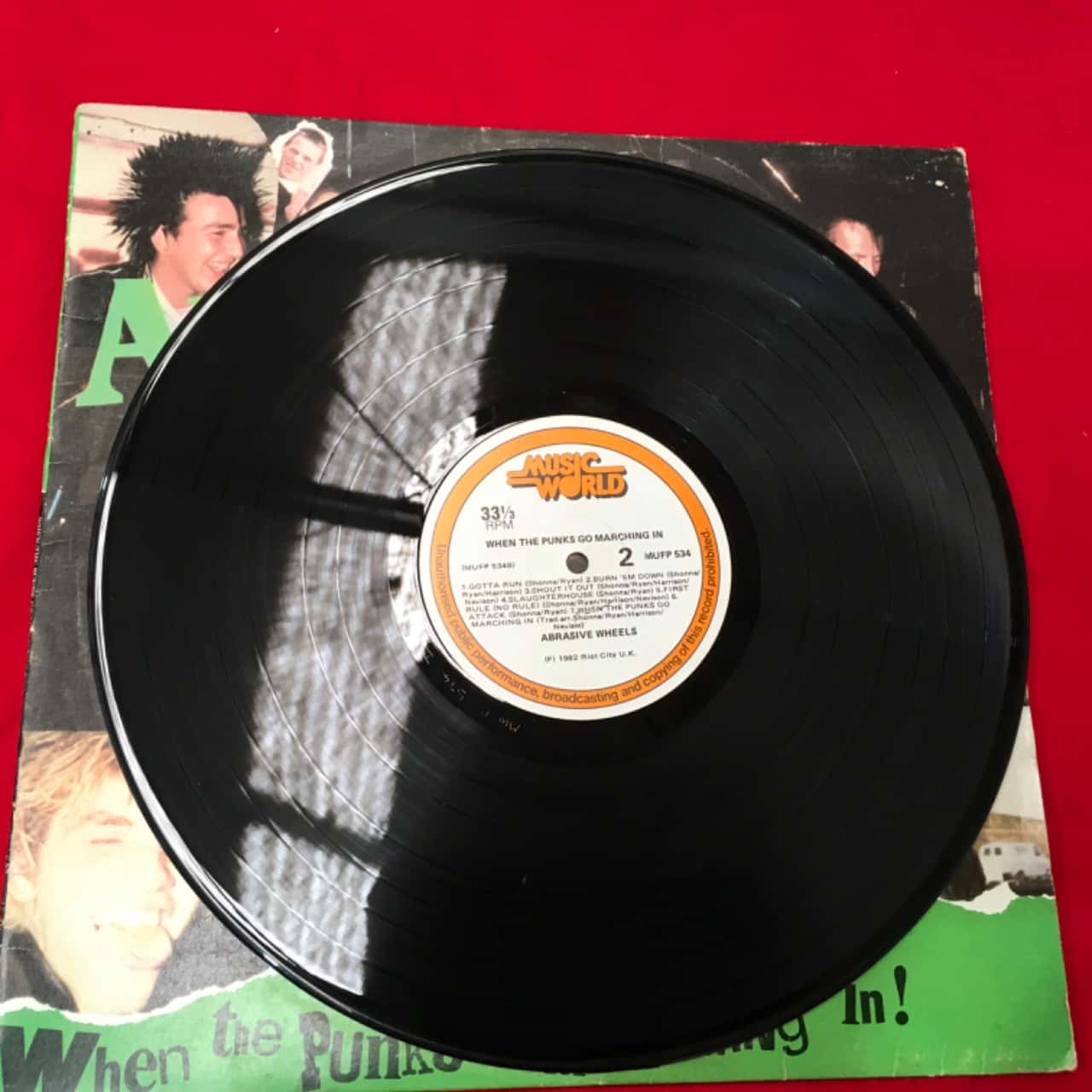 Abrasive Wheel When the punks go marching in