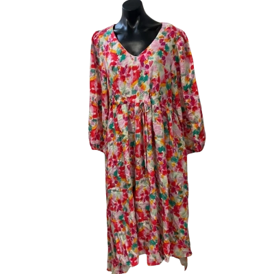 Rockmans Womens  Size 12 Casual Dress Multicoloured 