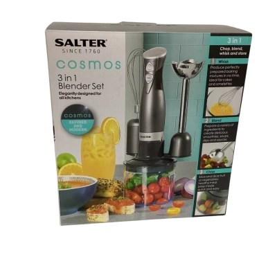 NEW Salter 3 in 1 Blender Set
