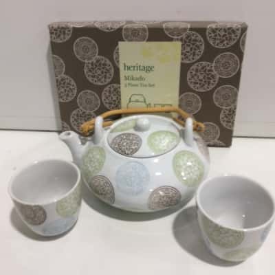 Heritage Mikado 3 piece tea set 