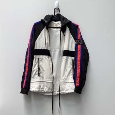  P E NATION Unisex  Size XS White,black ,red and blue jacket