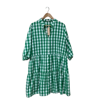BNWT JOVIE The Label Womens Size 18 Green / White Dress
