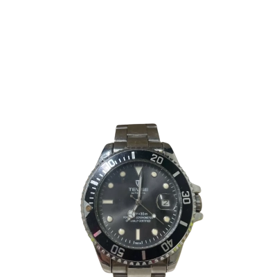  Silver/Black Tevise Watch 