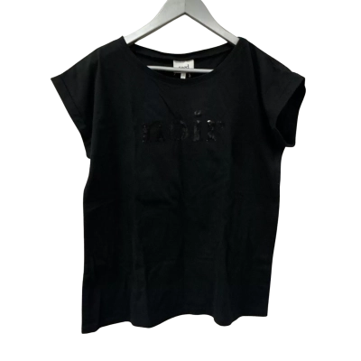 Seed Heritage Womens  Size S T-shirts Black 