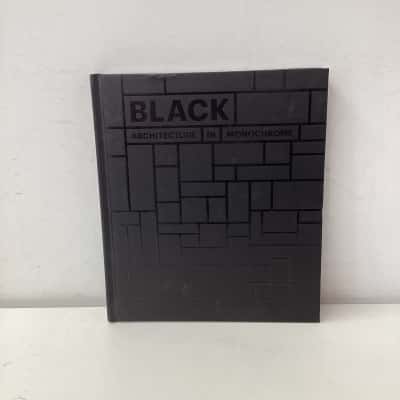 Black: Architecture In Monochrome PHAIDON hardcover book