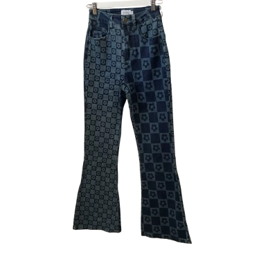 Ghanda Womens  Size 6 Bootcut Jeans Blue 