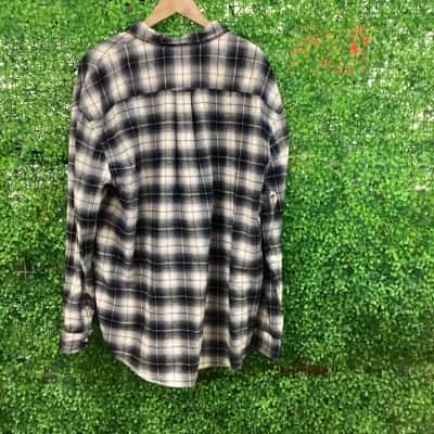 Country Road Mens  Size XXL Checked Shirt Beige / Black  
