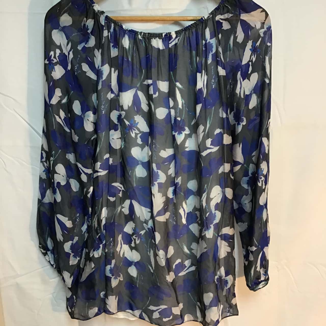 Grey-blue top main image 1